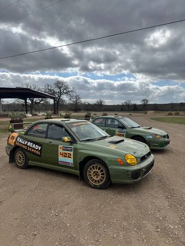 Rally Ready driving school cars