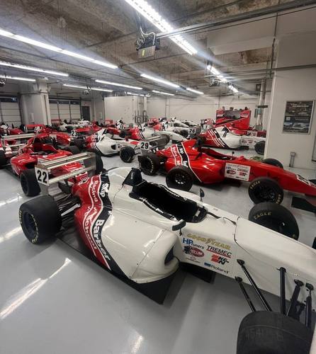 Skip Barber F4 garage