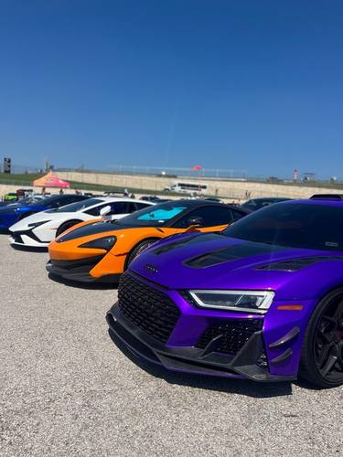 Exotic cars paddock