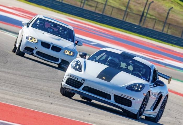 Cars on track COTA