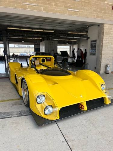 Lamborghinis in paddock COTA