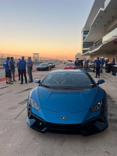 Lamborghini sunset COTA